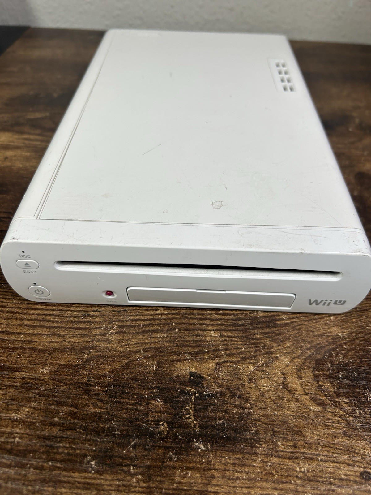 PARTS – Nintendo Wii U White Console System WUP-101(02) Parts Only