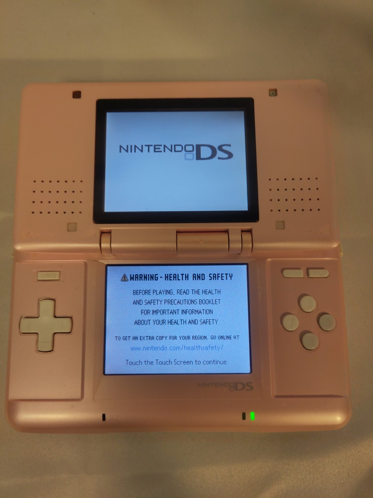Nintendo DS Launch Edition Candy Pink Handheld System