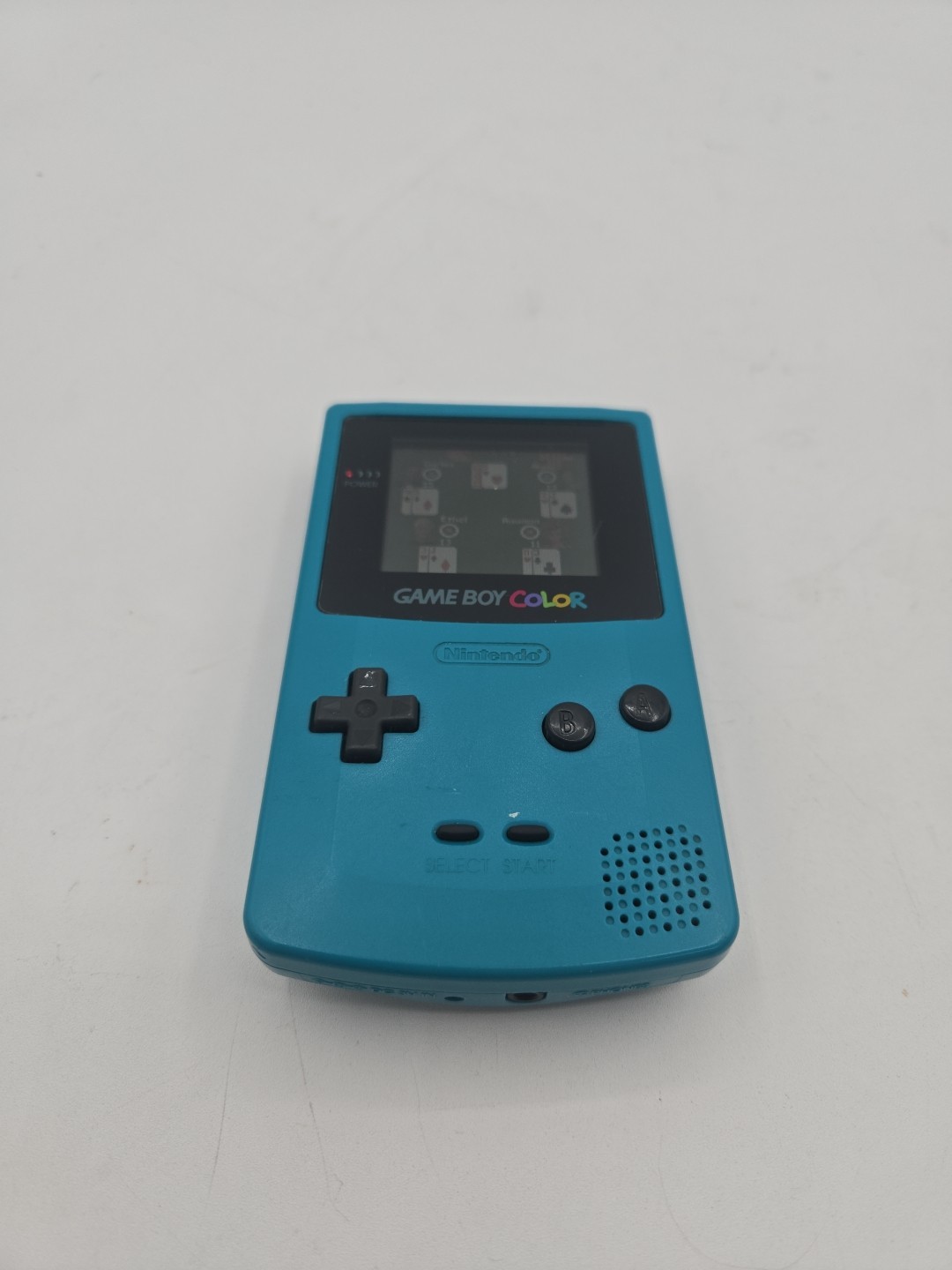 Nintendo Game Boy Color Handheld Game Console Teal Excellent Cond Bundle Game