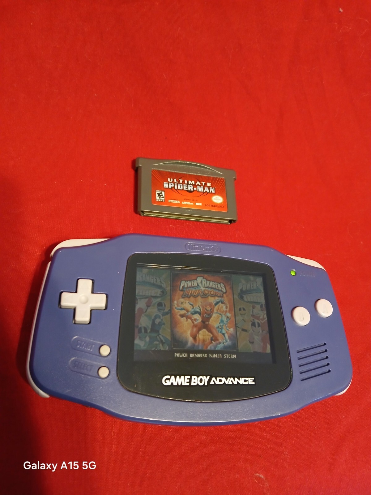 Game Boy Advance – Nintendo Gameboy Advance Handheld System – Indigo With Games!