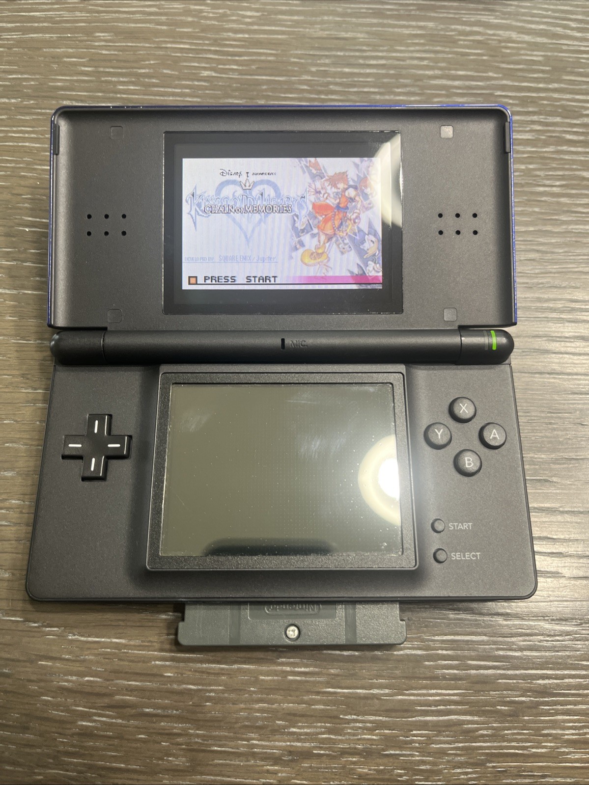 Nintendo DS Lite Handheld System – Cobalt/Black CIB NO charger PLEASE READ BELOW