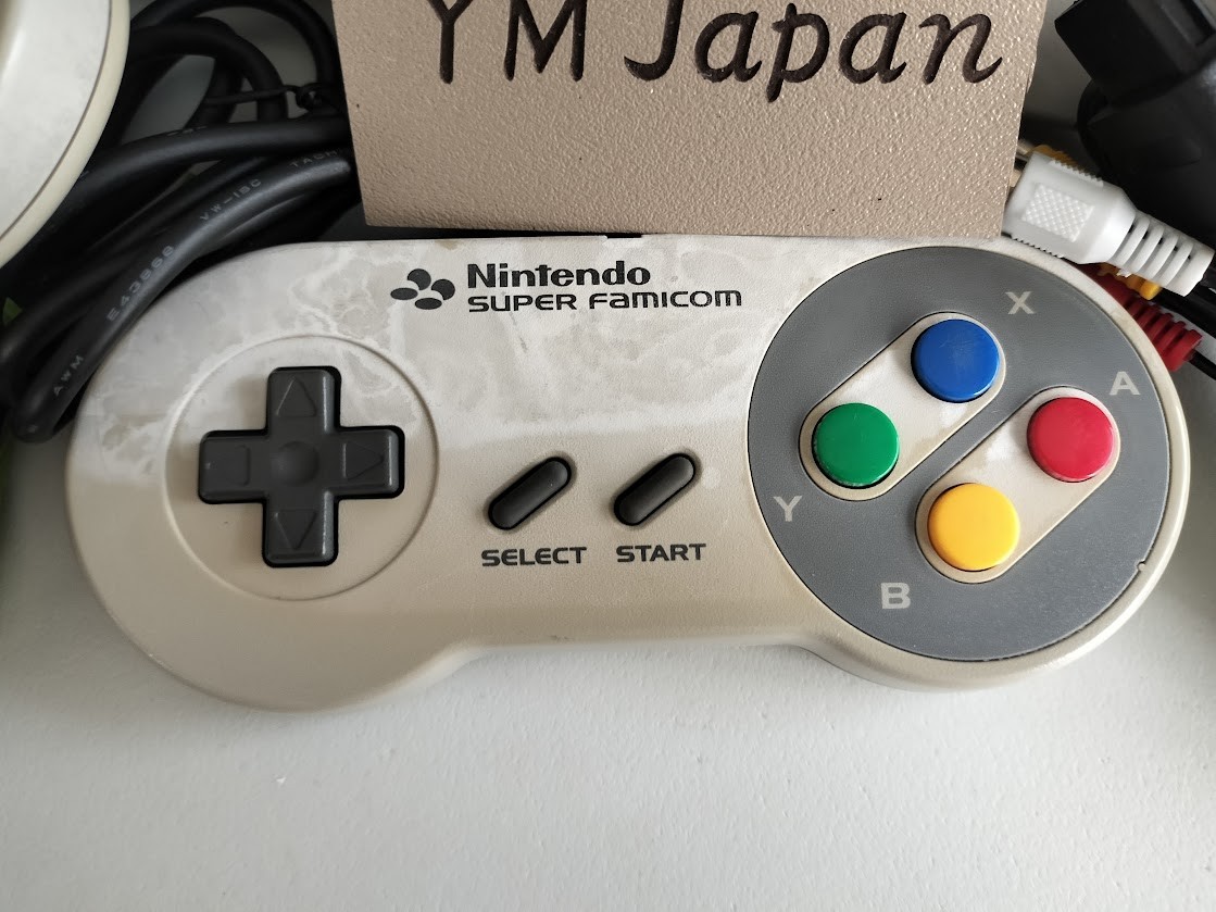 Nintendo Super Famicom Console Complete Set w/3 Donkey Kong Games Tested Japan
