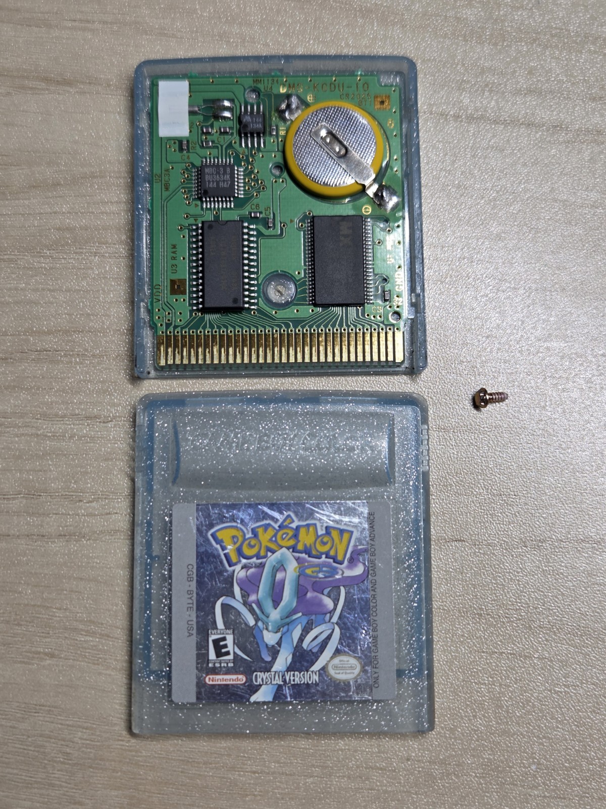 Mod Retro Chromatic w/ Tetris Game NEW & Sealed & a Authentic Pokémon Crystal
