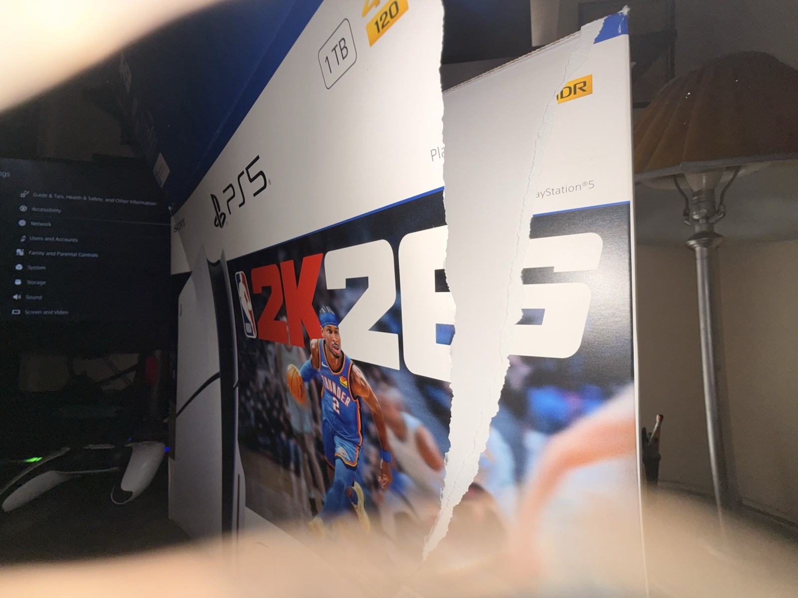 Sony PlayStation 5 1TB 4K HDR 120Hz Console NBA 2K26 Bundle
