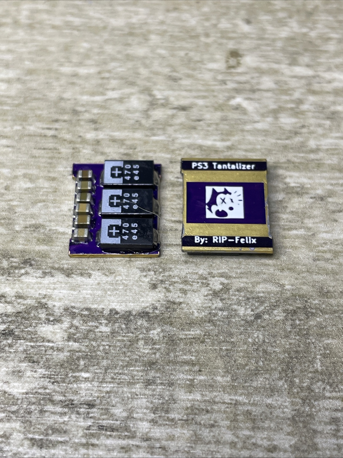 PS3 Tokin Capacitor Replacement (Tantalizers) W/Low AESR Caps [1 Unit] 1X.