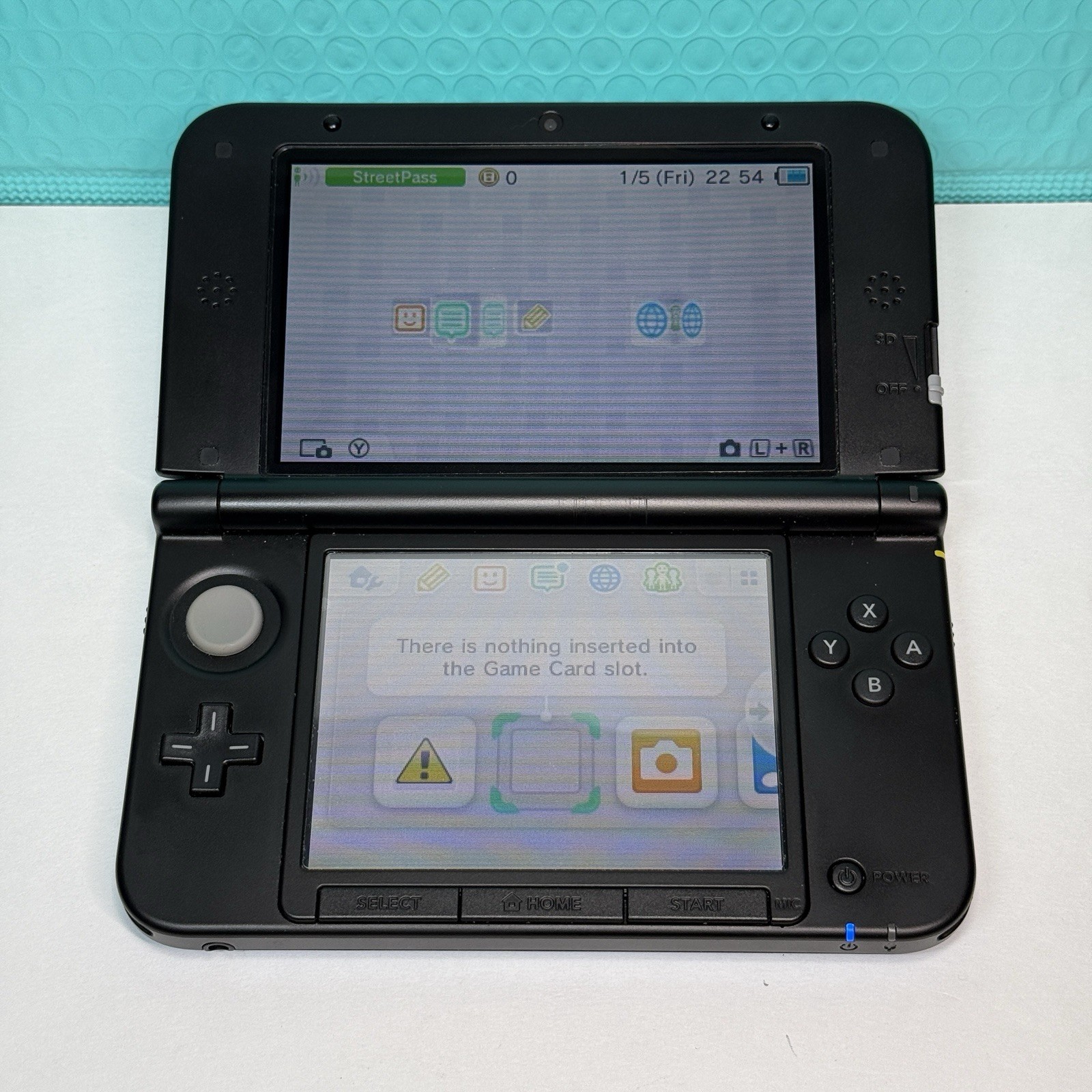 Nintendo 3DS XL [32GB Upgrade] Handheld Console System – Blue & Black