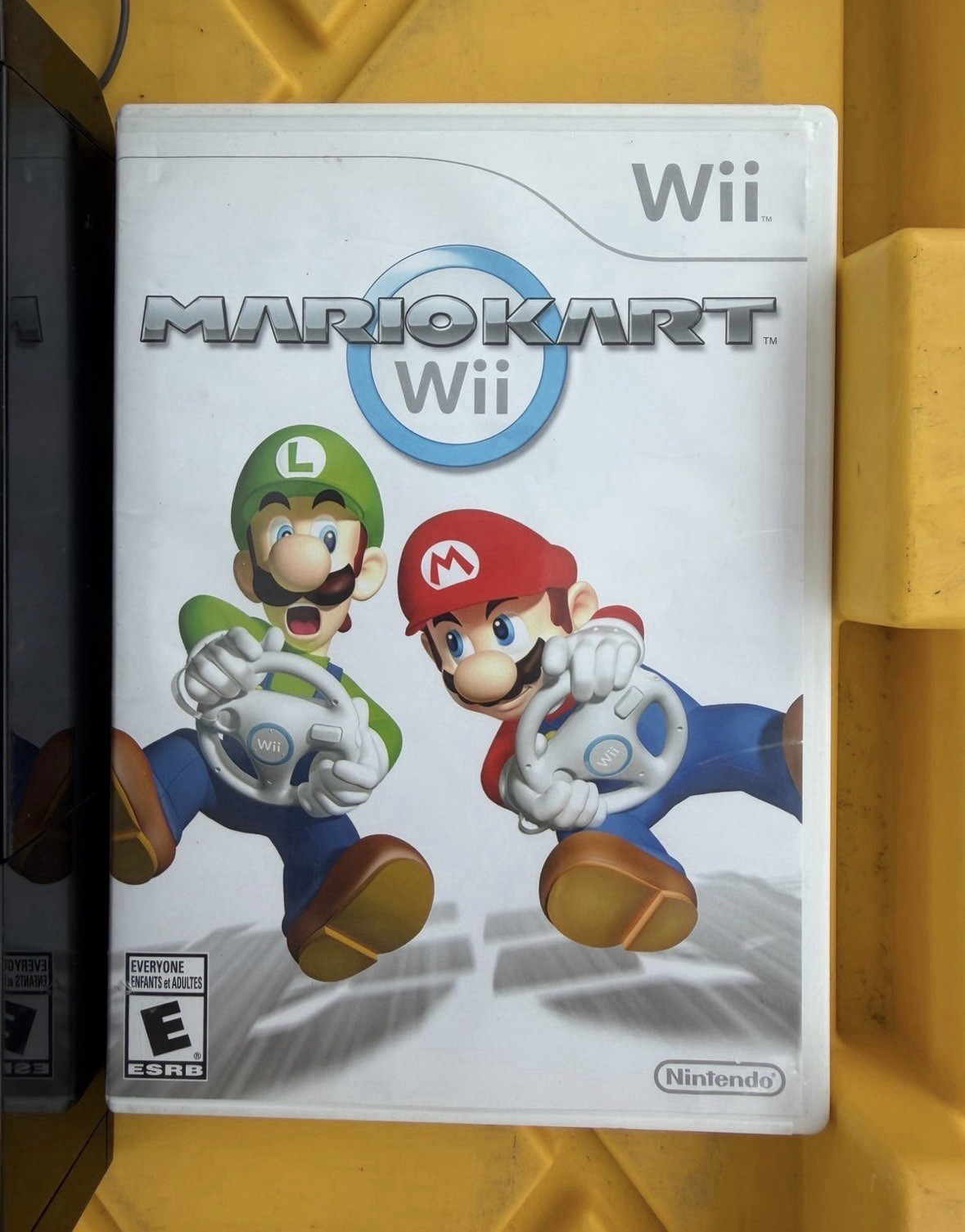 Nintendo Wii Mario Kart Bundle Black Console (NTSC-U/C (US/CA))