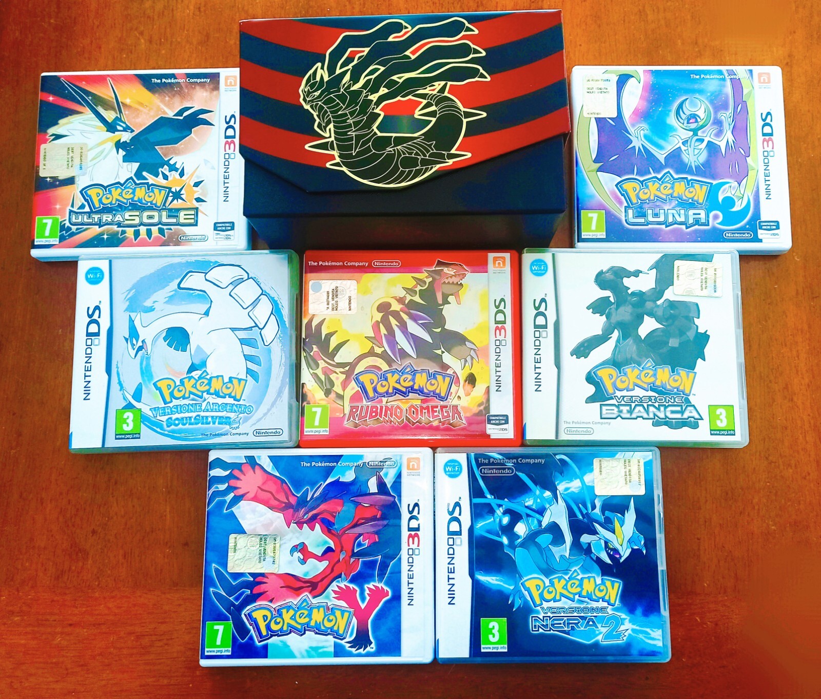 Pokemon Nintendo 3DS Soul Silver Ultra Sun Moon Omega Ruby White Black 2 & Y!