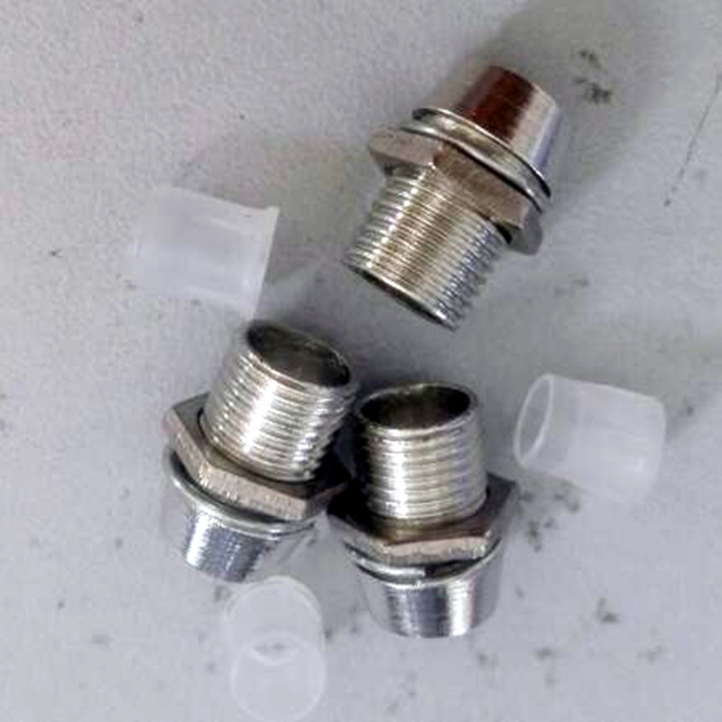 5pcs Plastic Chrome Plated 10mm LED Bezels/Holder/Case