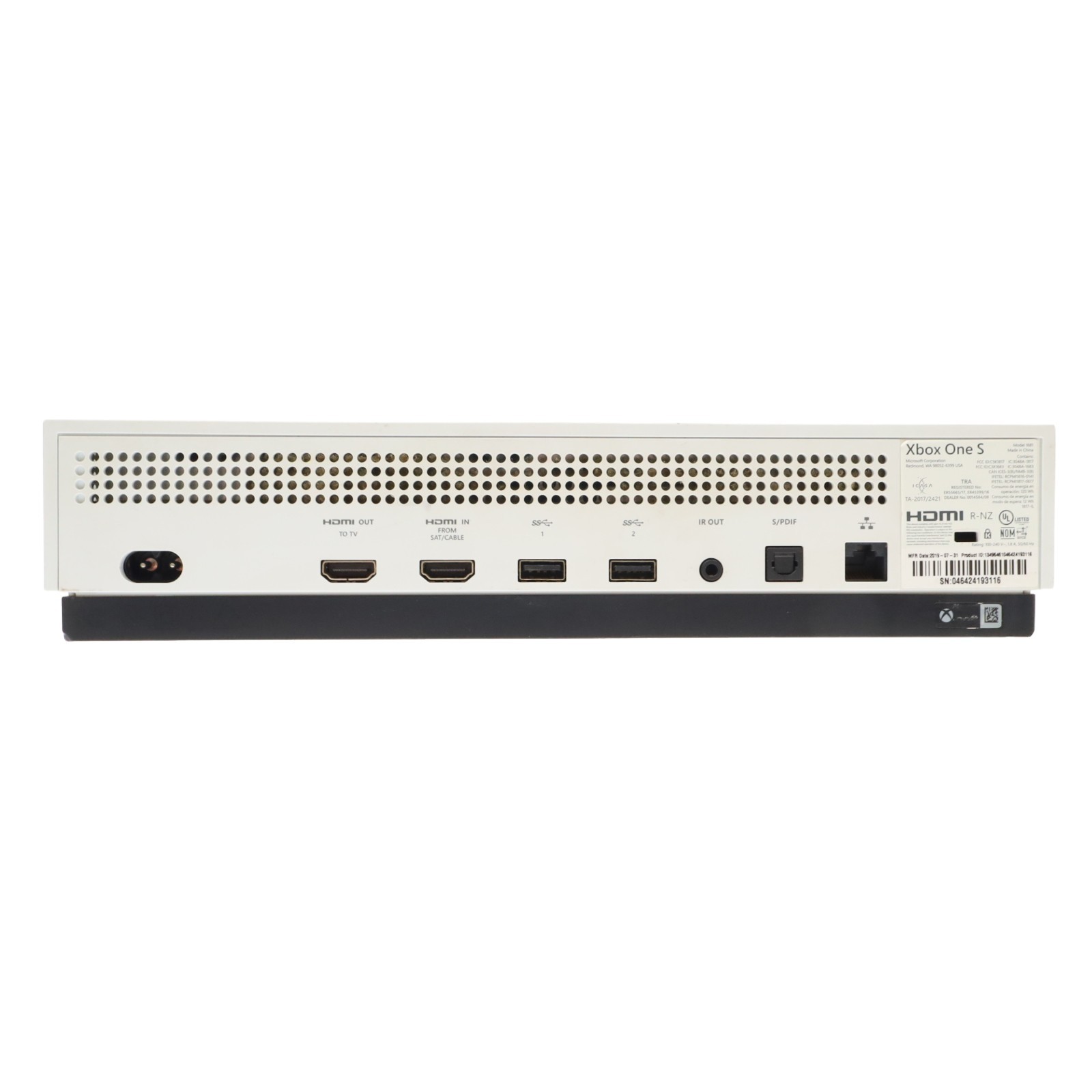 Microsoft Xbox One S 1681 500GB Video Game Console – White (7739)