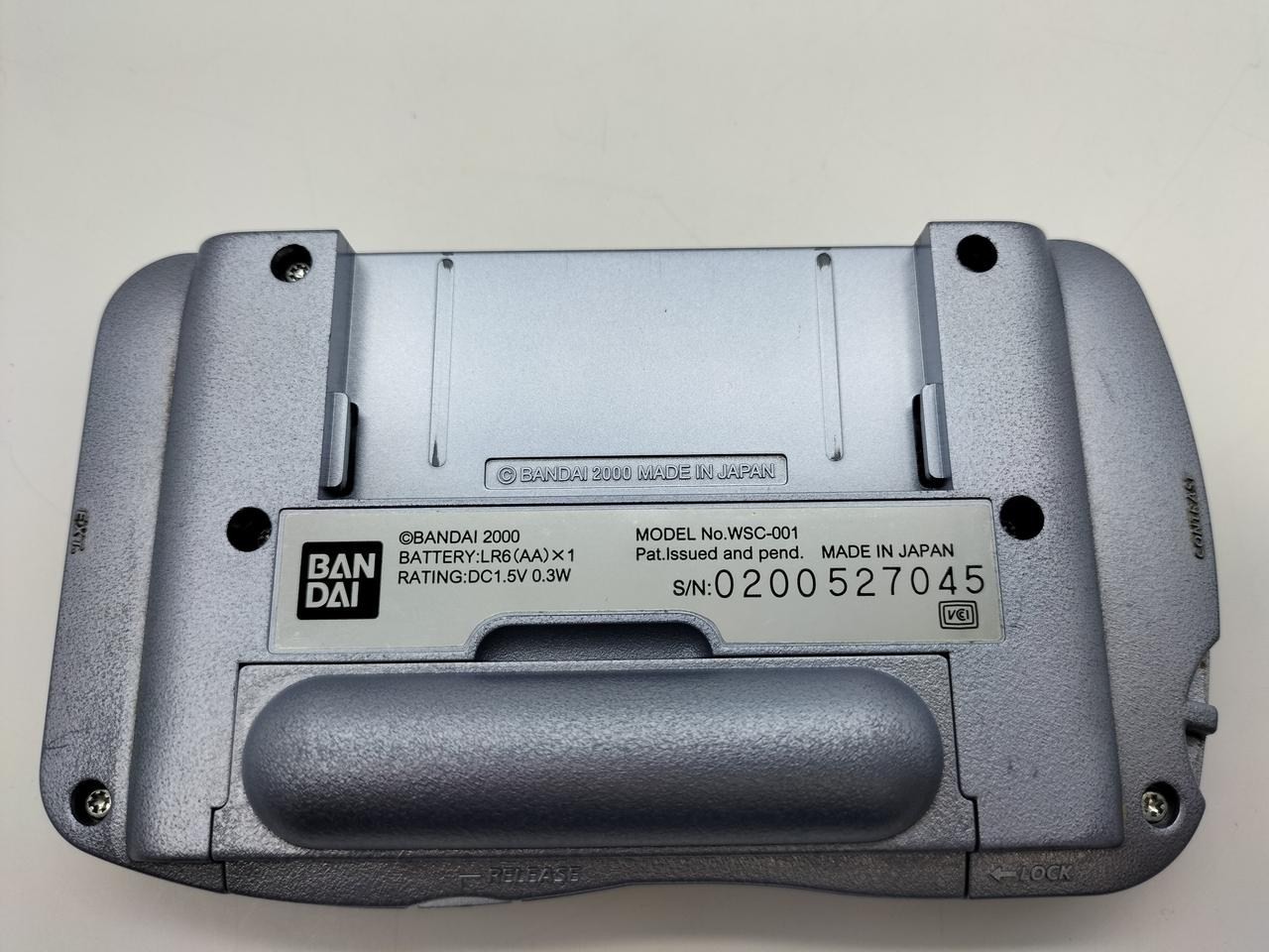 BANDAI WonderSwan Color WSC-001 Boxed Handheld Console (Tested) A2463