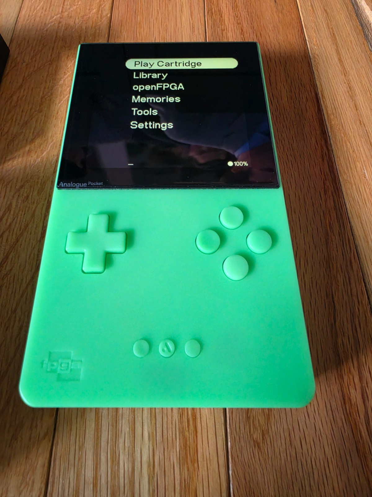 Analogue Pocket Glow in the Dark Limited Edition with Grip and Dock