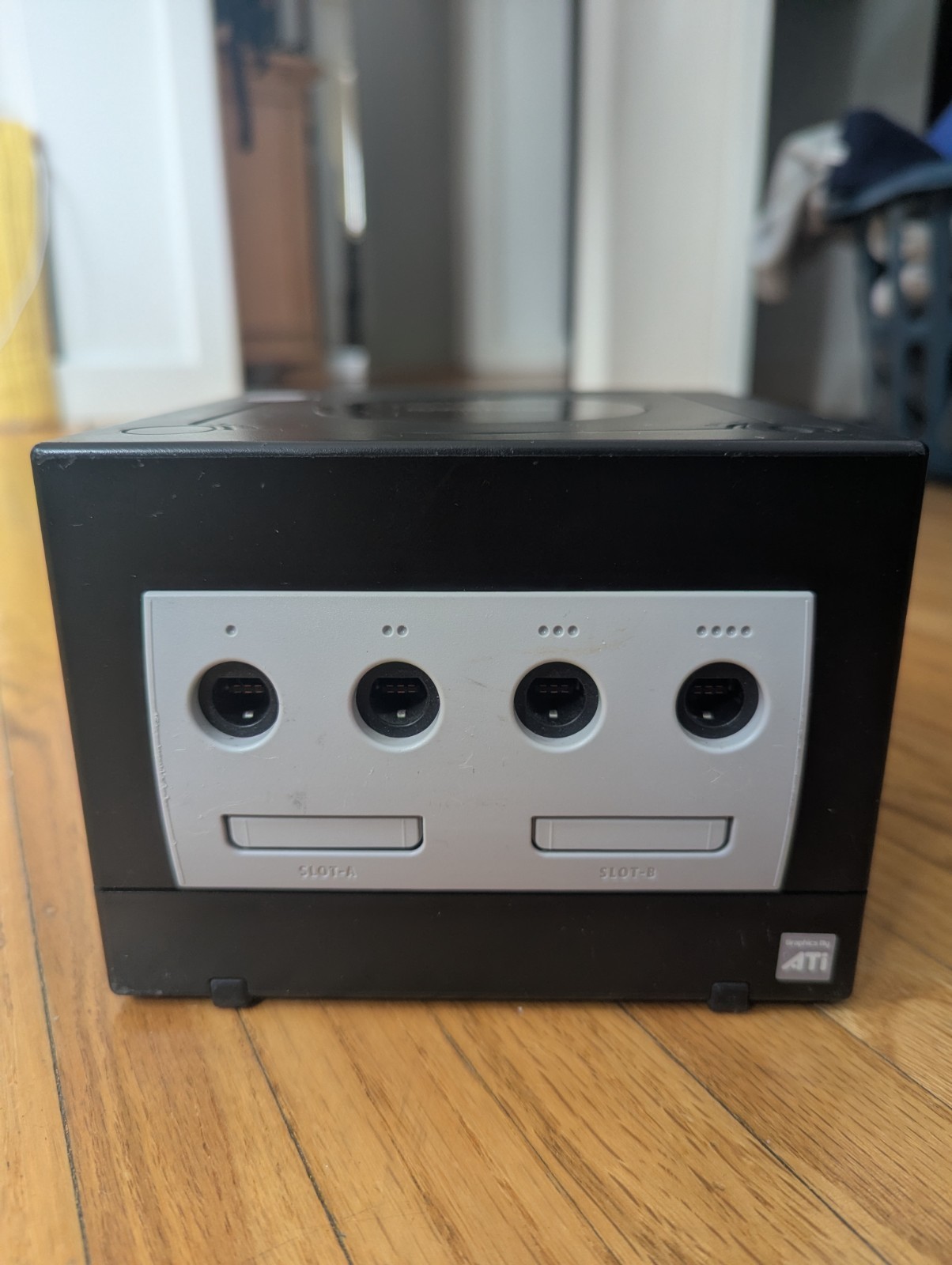 Nintendo GameCube Console Jet Black DOL-001 USA Console Only Tested Working