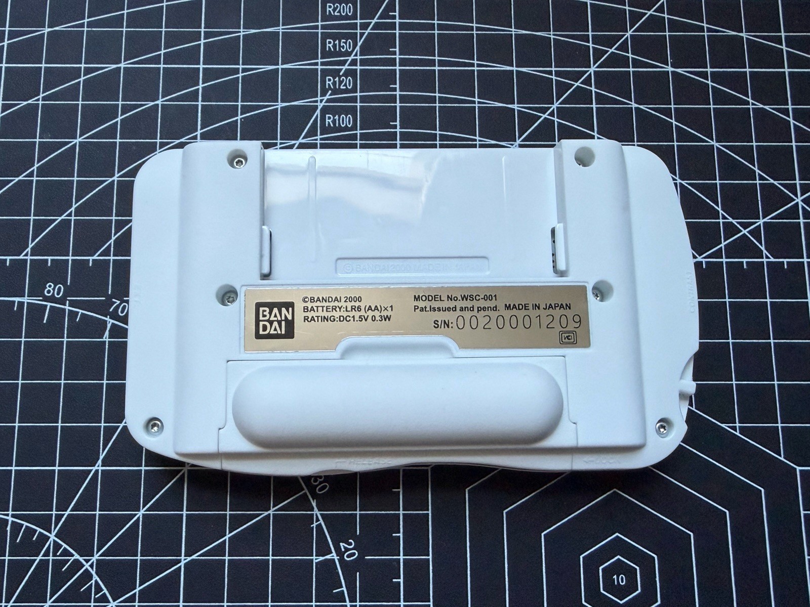 Bandai WonderSwan Color WSC W/ IPS YGG Yagaogo & New Shell & Glass Lens & 1 Game