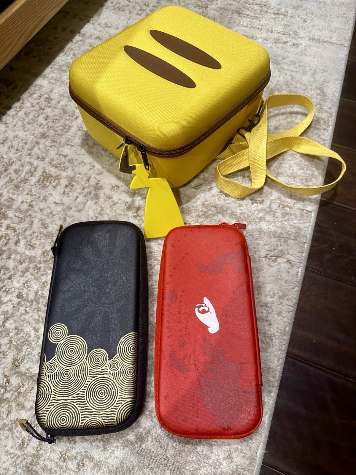 Nintendo Switch Full Set with Console, Charging Case, Controller, Carrying Cases