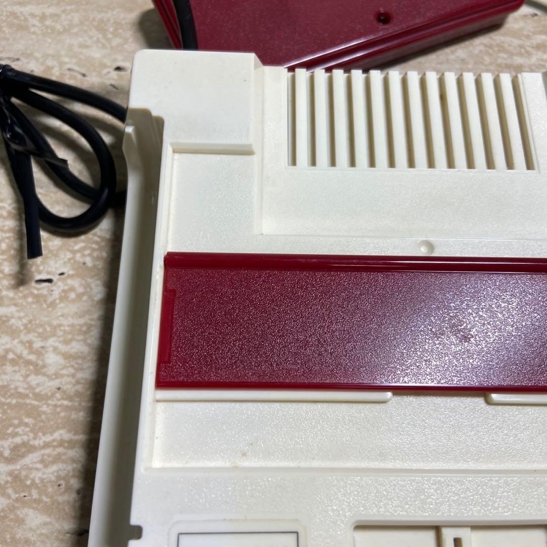 Nintendo Family Computer Famicom Square Button Console Boxed Tested Working 7157