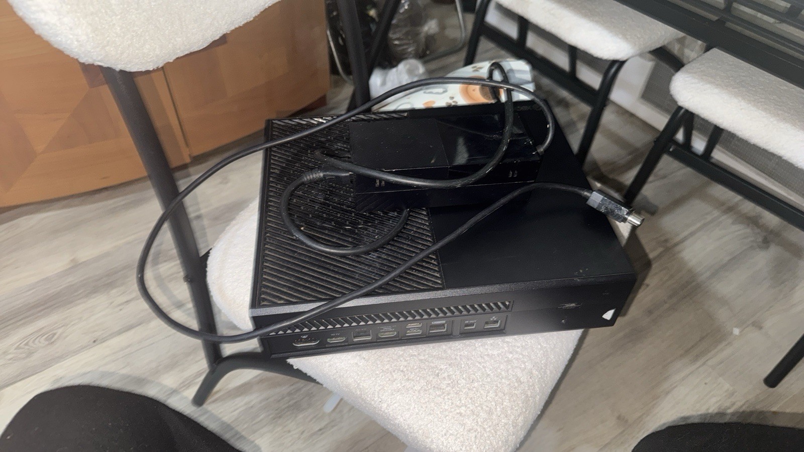 Microsoft Xbox One Home Console Black Wi-Fi Internet Browsing HDMI USB