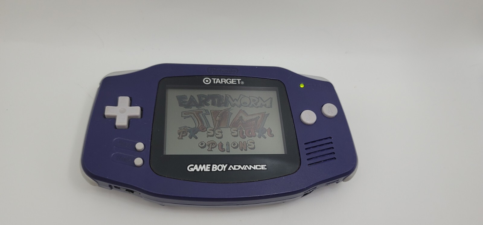 Nintendo Game Boy Advance Handheld Indigo Purple System Target Edition
