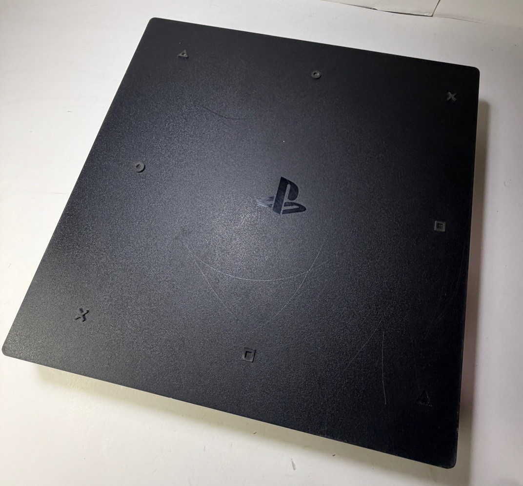 Sony PlayStation 4 Pro PS4 1TB Home Gaming Console Tested Working – Controller