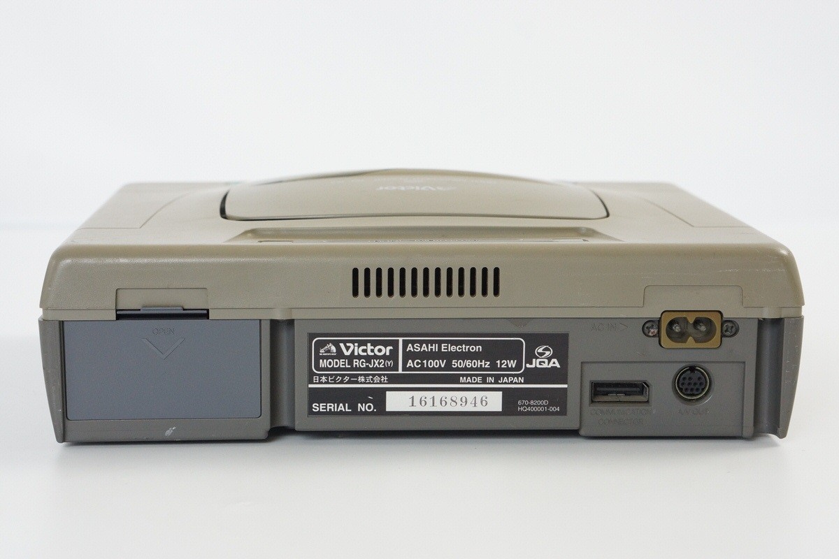 VICTOR V SATURN Console RG-JX2 Tested System “NTSC-J” JAPAN Game 12343210