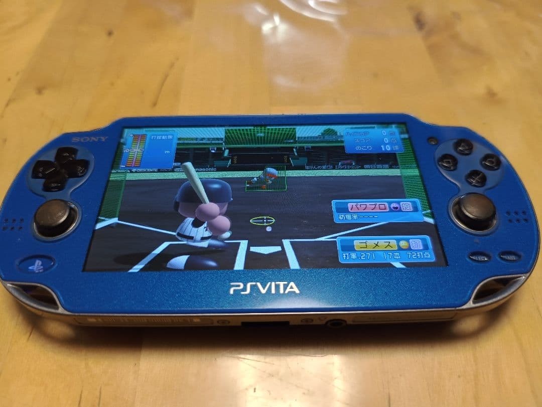 SONY PS Vita PCH-1000 Console Sapphire Blue Tested