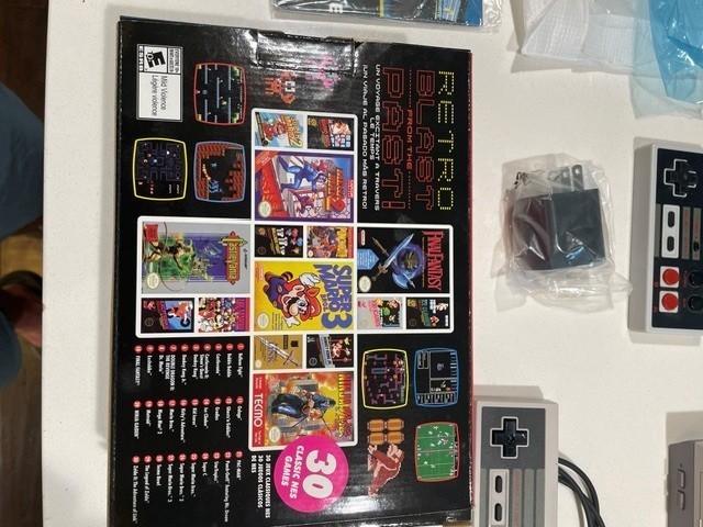 Nintendo NES Classic Edition Mini CIB Complete in Box OEM Tested + Wireless Cont