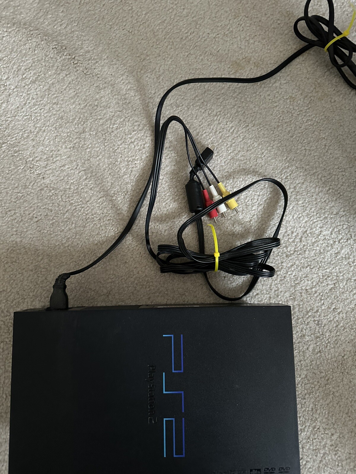 FAT Playstation 2 Console PS2 With All Cables, Multiple Controllers, Many Games