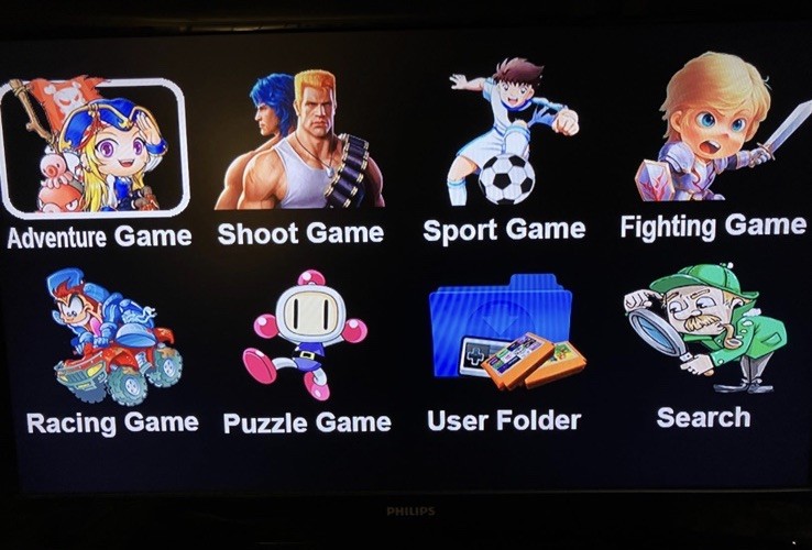Extreme Mini Game Box 8 Bit Entertainment HDMI 2.4G NES Game – 500+ Games