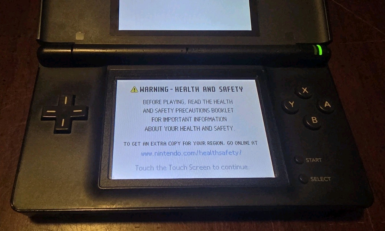Nintendo DS Lite Console – Black