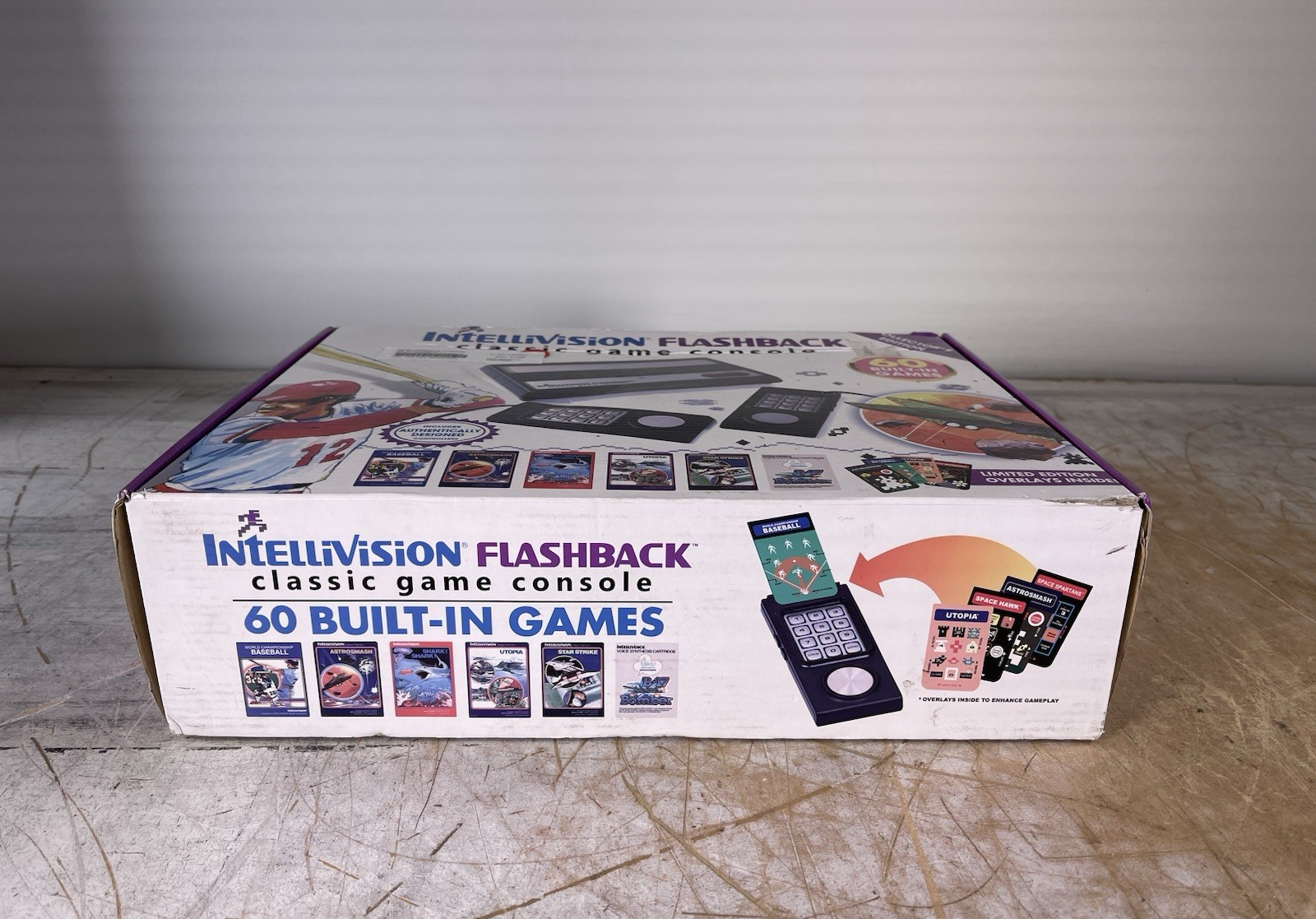 INTELLIVISION FLASHBACK CLASSIC GAME CONSOLE 60 BUILT-IN GAMES
