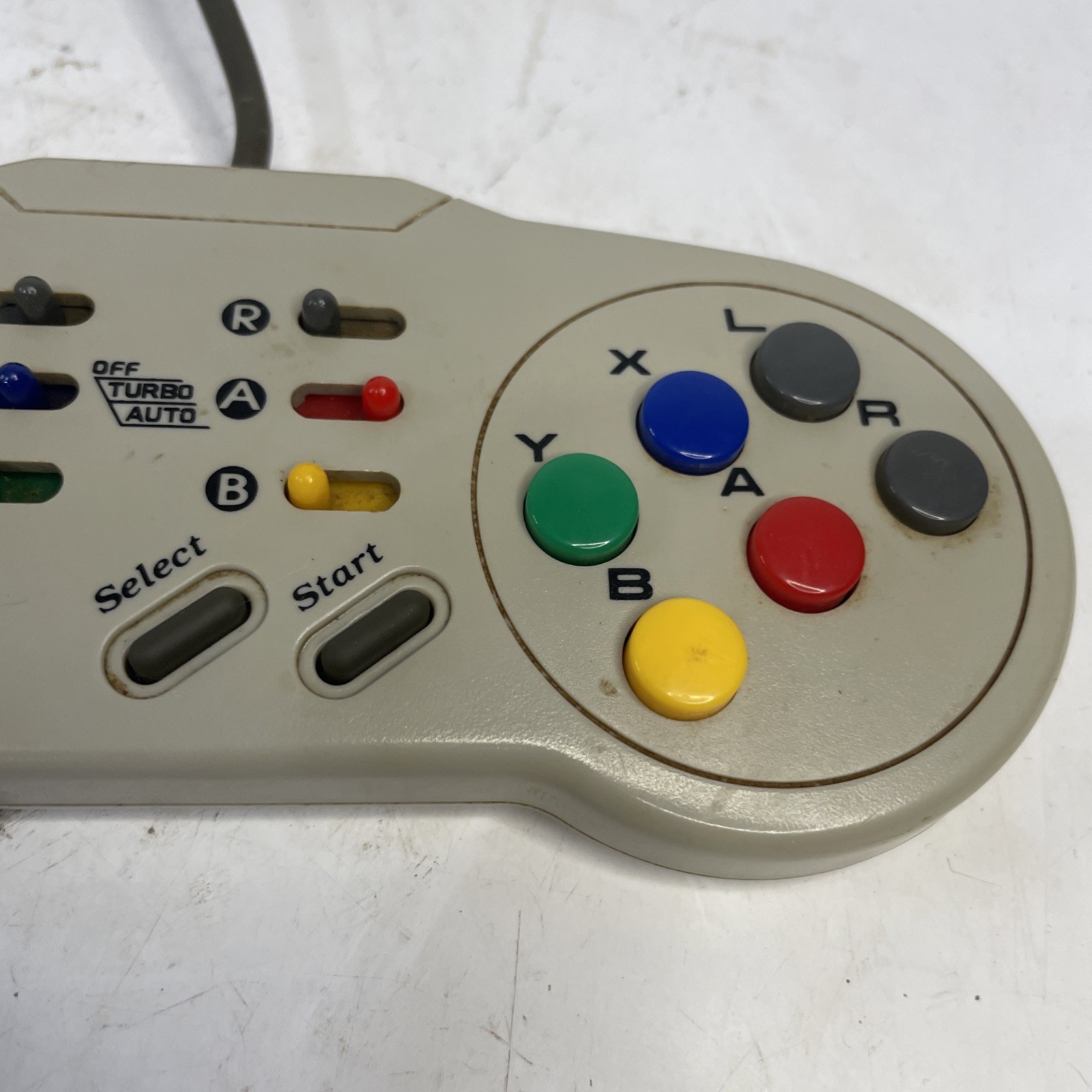 SNES Super Nintendo Blockbuster Video game console controller 1990s original NR