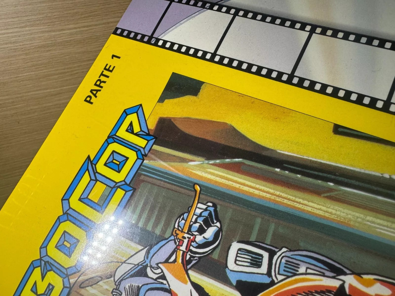READ INFO- Robocop Animation Laser Disc LD Philips Laserdisc Spanish Italian