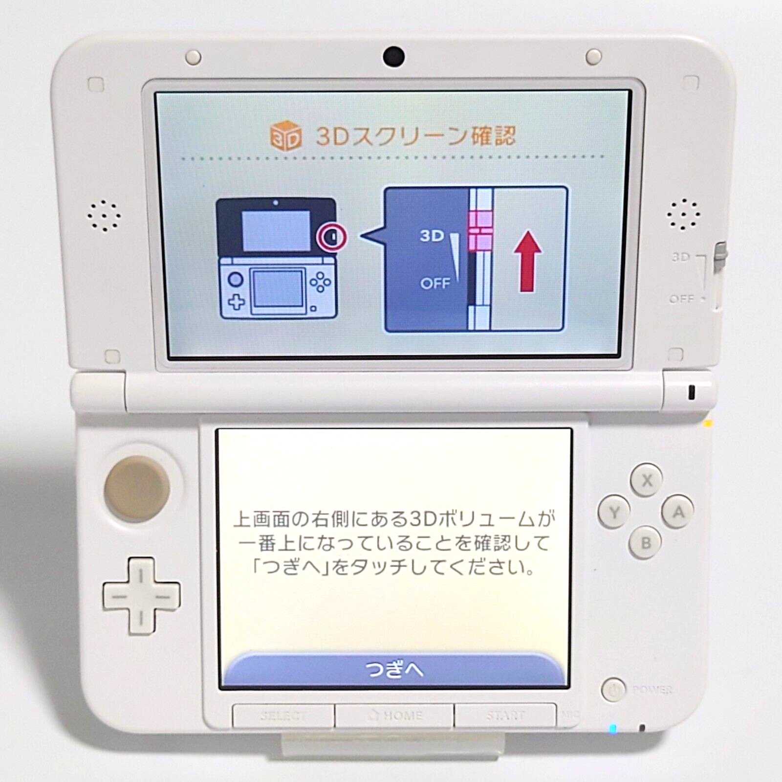Nintendo 3DS XL LL Console Yo-kai Watch White w/Box Adapter Tested Japan Anime