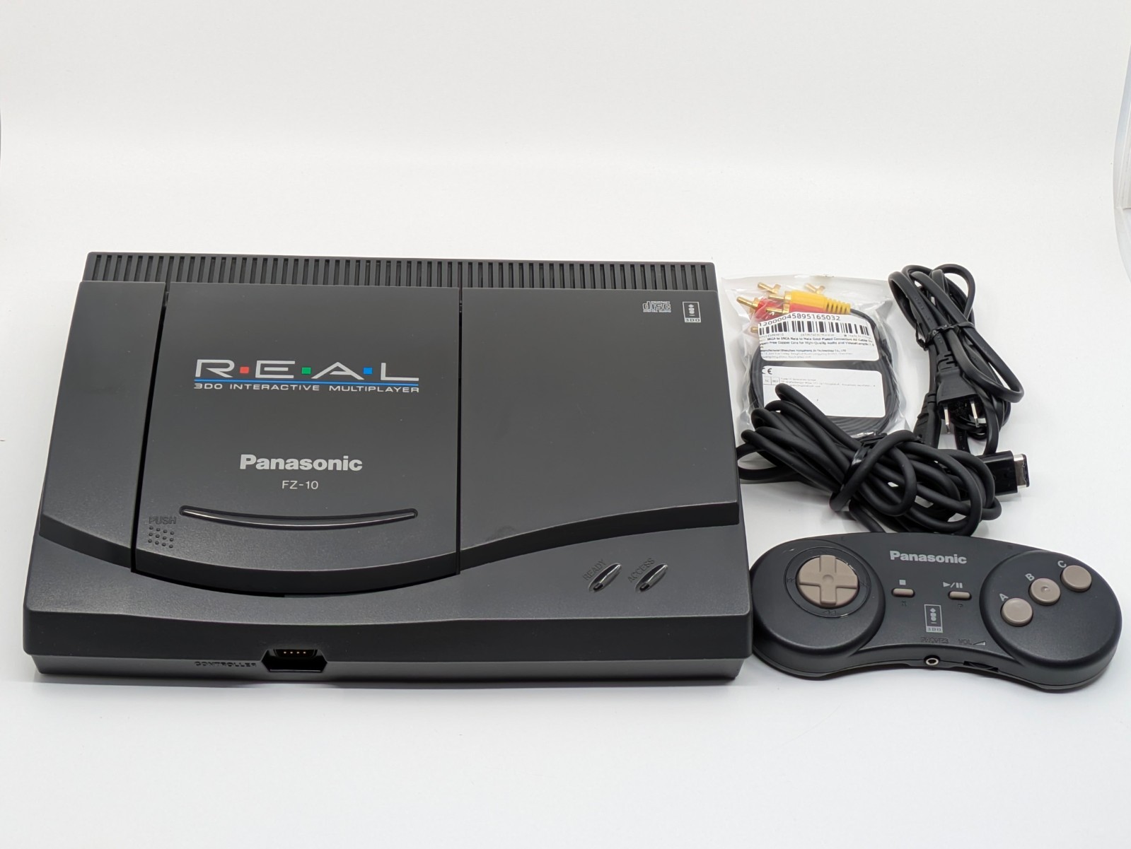 Panasonic 3DO REAL FZ-10 NTSC-J Console w/ Controller Tested Work