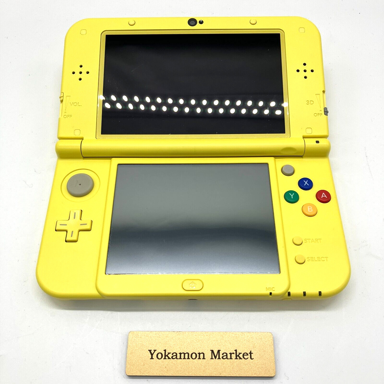Nintendo 3DS XL LL Pokemon Pikachu Yellow Body Limited Model Used