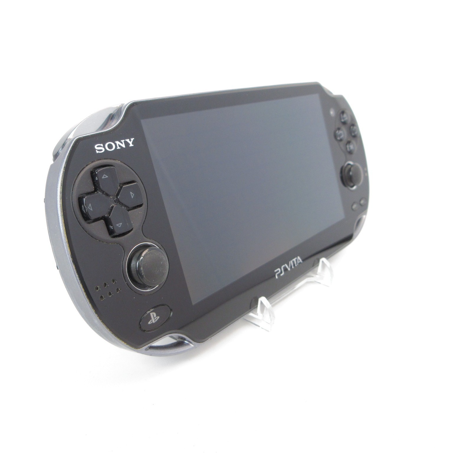 【Excellent】Sony PS Vita PCH-1100 Crystal Black 3G/Wi-Fi Model Console only #RET0