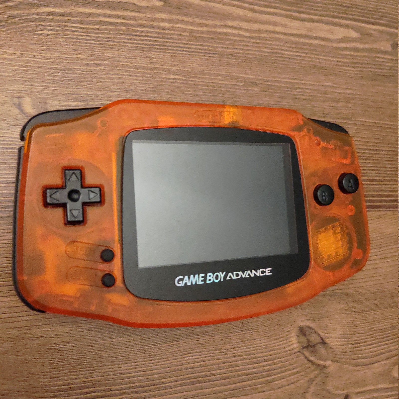 Nintendo Game Boy Advance Console Custom Orange NO SOUND