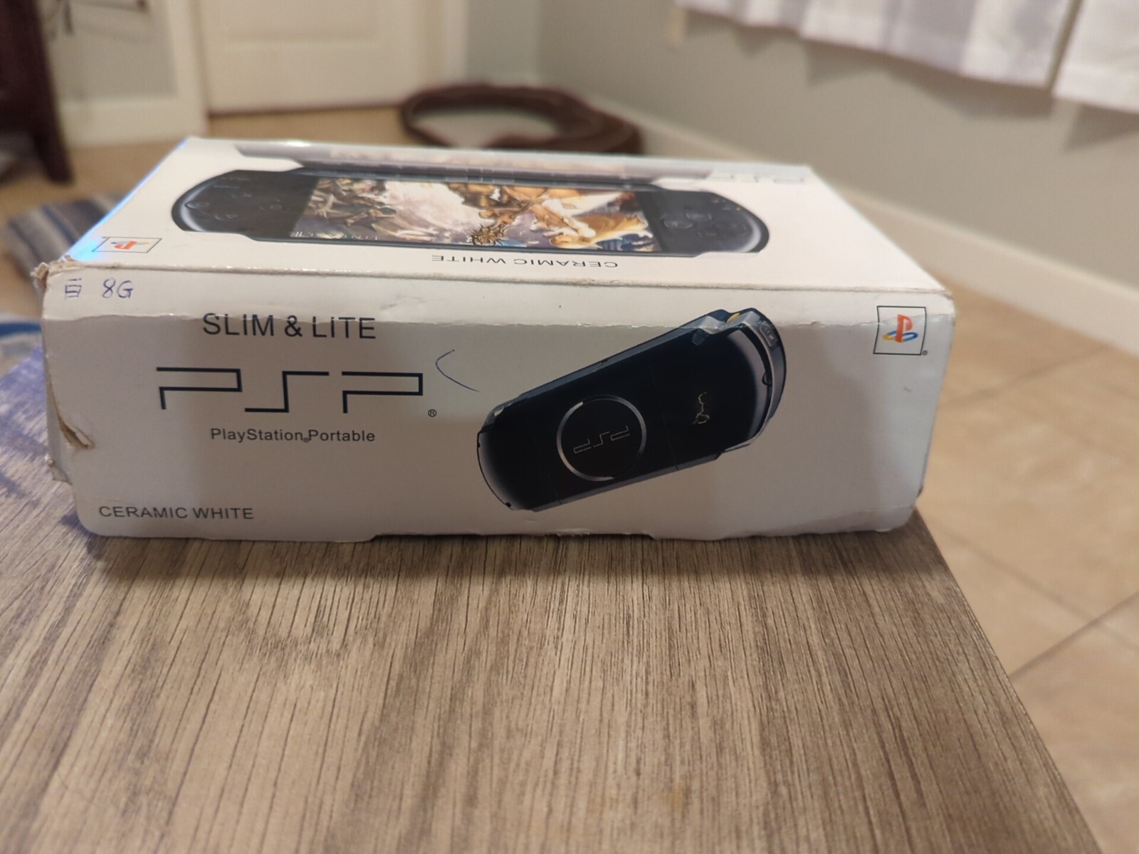 Psp 3000 Ceramic White Box Only