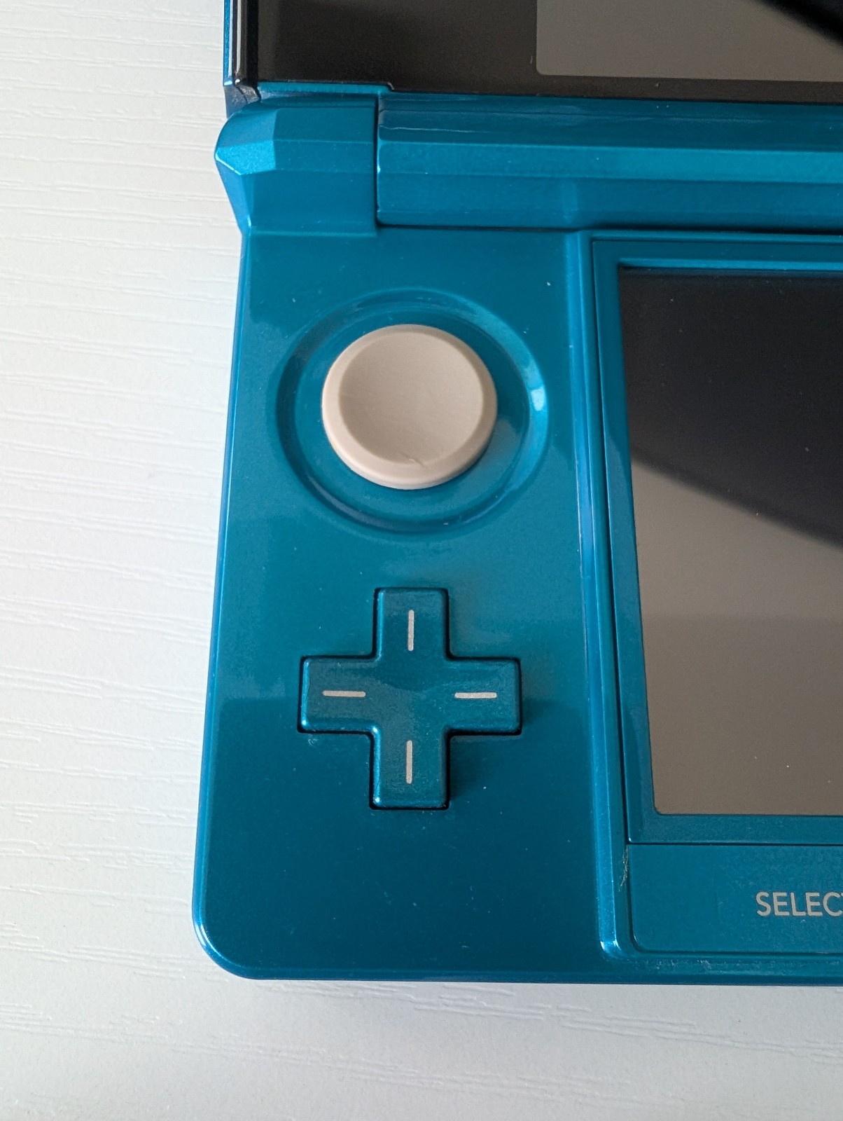 Nintendo 3DS Handheld Console Aqua Blue Region Free Console (No Stylus/Charger)