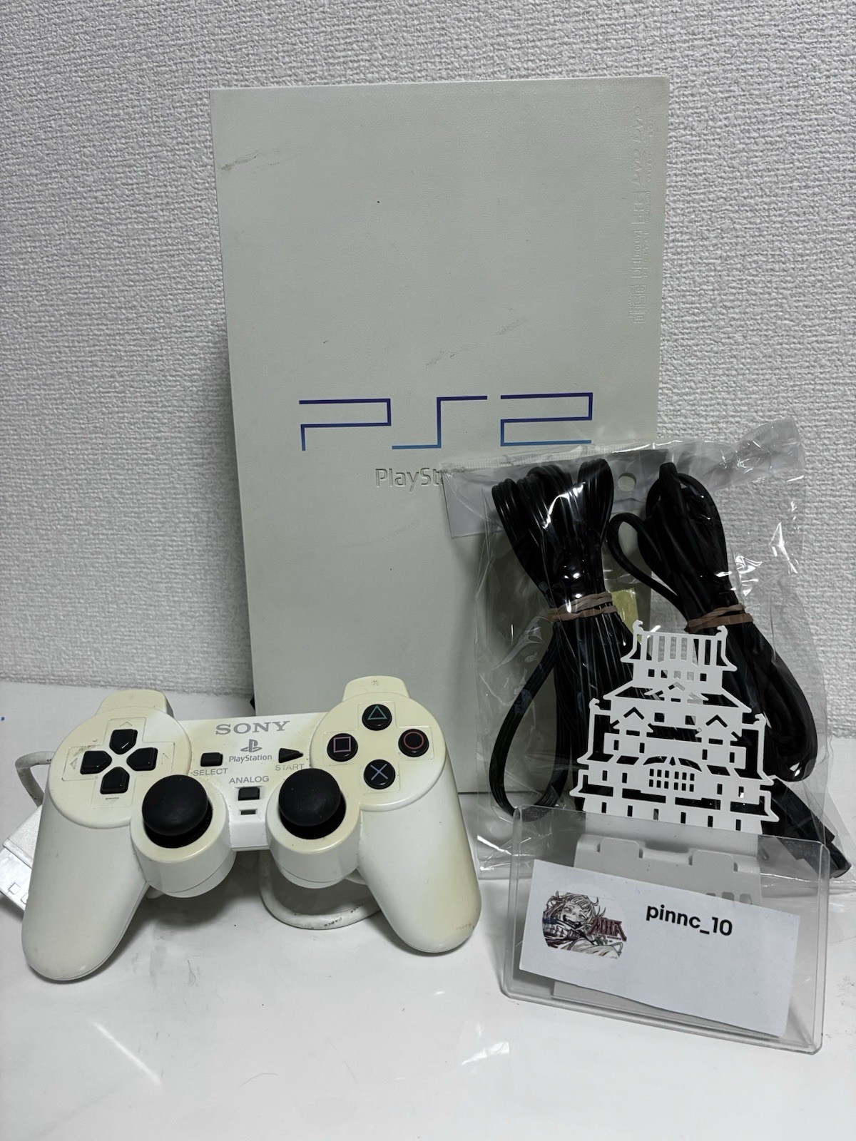 Sony PlayStation2 PS2 SCPH 55000 GT Racing Pack White Console Tested Japan LE