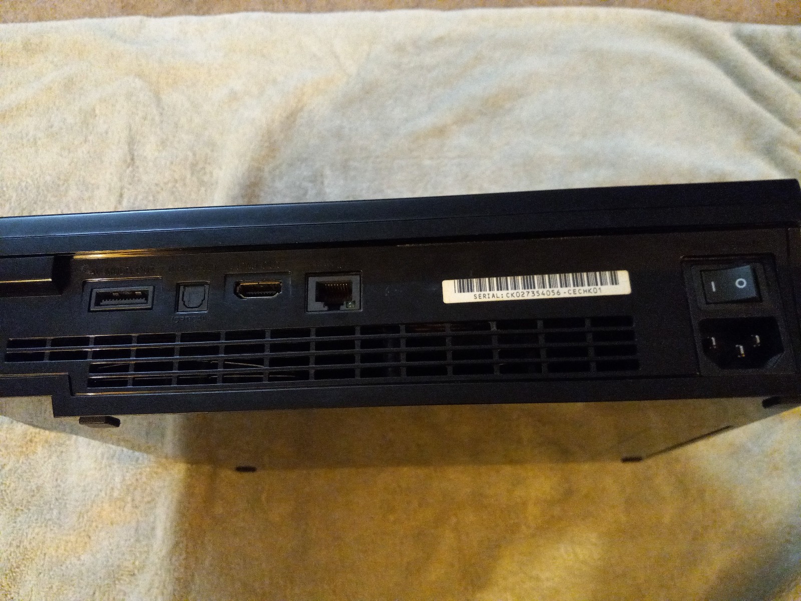 Sony PlayStation 3 Fat CECHK01 Cleaned Tested Working