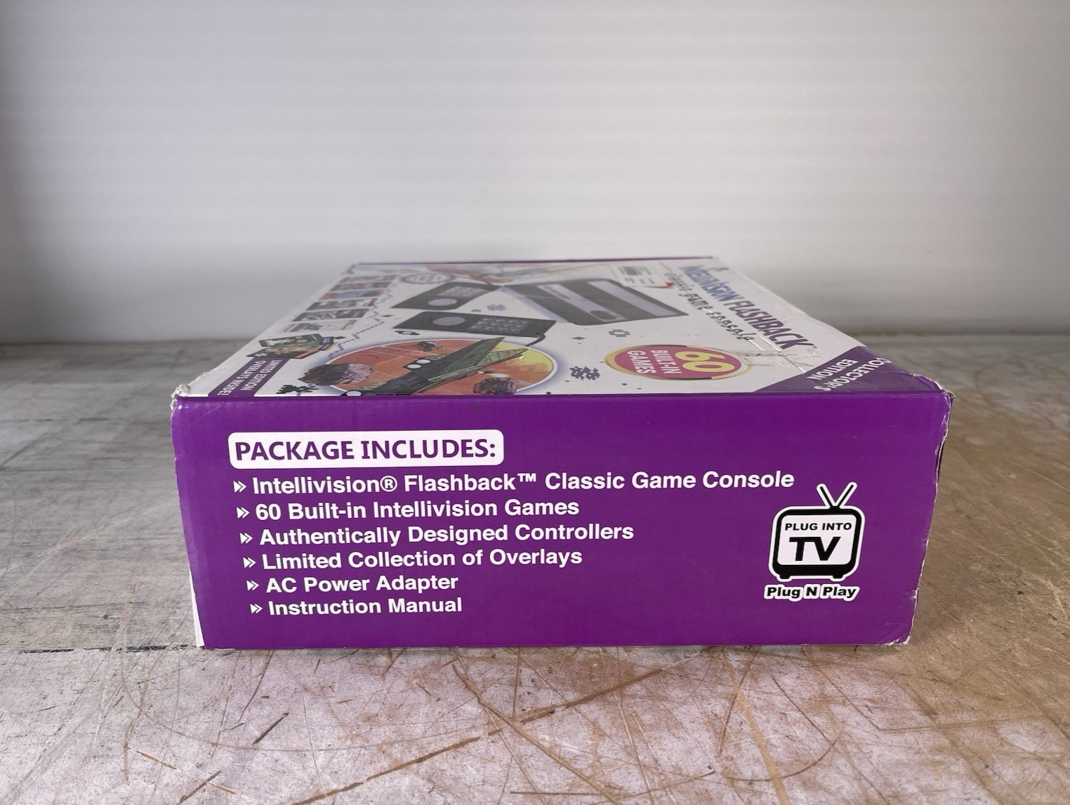 INTELLIVISION FLASHBACK CLASSIC GAME CONSOLE 60 BUILT-IN GAMES