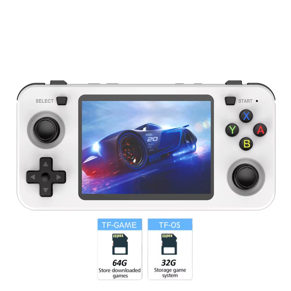 New R36H Game Console R36S Horizontal Retro Handheld Consolas Open Source Portab