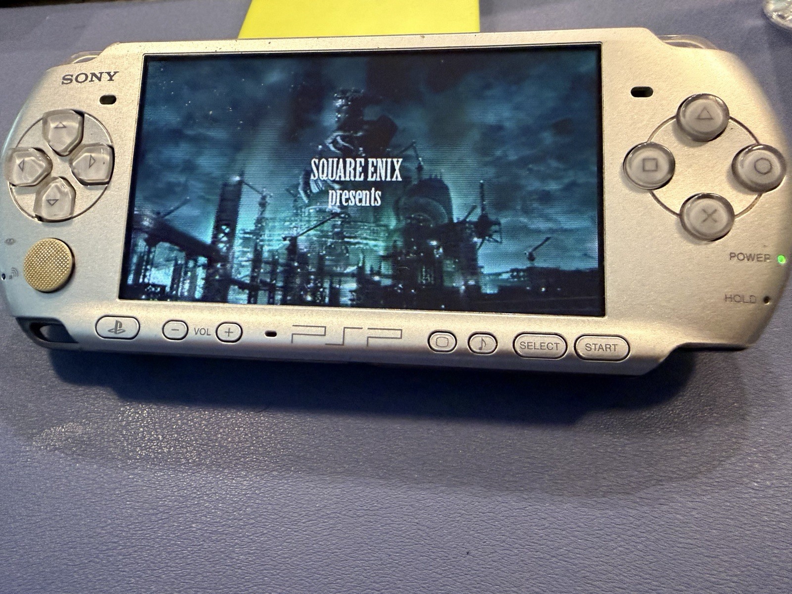 Sony PSP-3000 Silver Charging Cable Games 128 Gb Sd Card Tested Fast Shipping