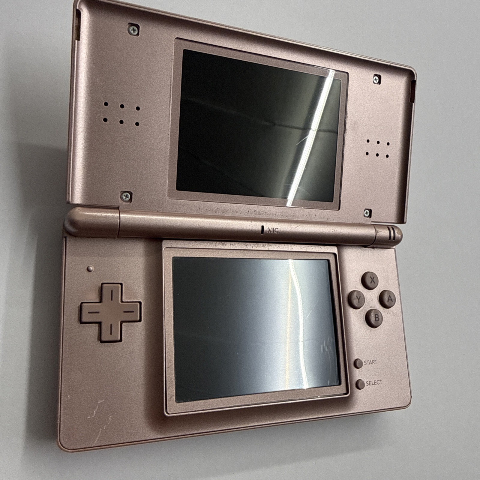 Ds – Nintendo DS Lite Nintendogs Best Friend Metallic Rose Console Tested 2945