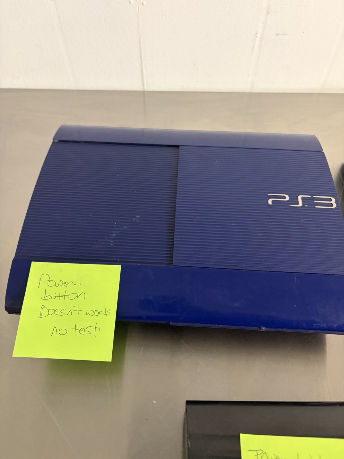 Lot of Three Sony PlayStation 3s Super slim Models Parts/Repair Please See Desc.