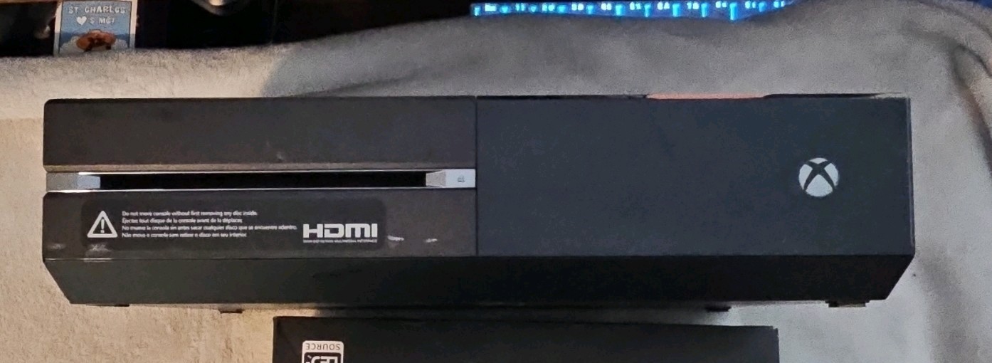Microsoft Xbox One Home Console Black HDMI USB-A Model 1540
