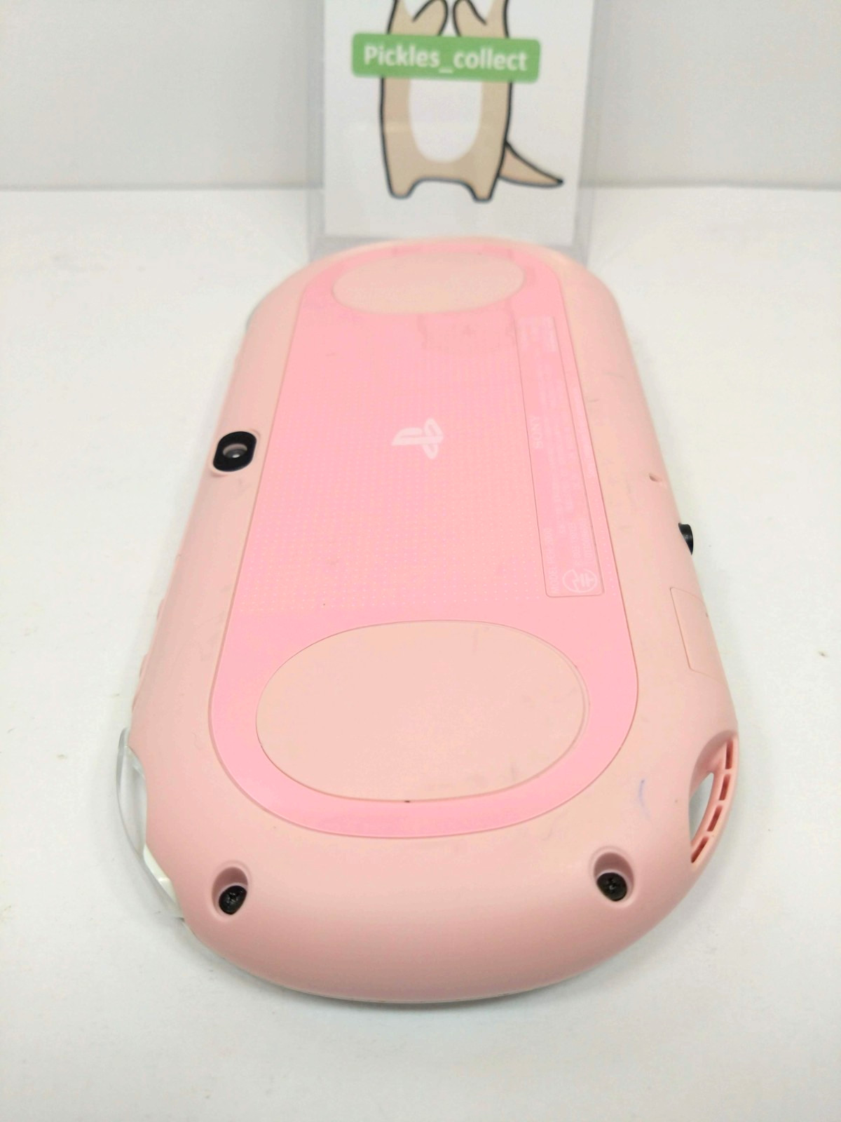 PS Vita Light Pink White Console only PCH-2000 ZA19 Wi-Fi PSV Tested 0528D