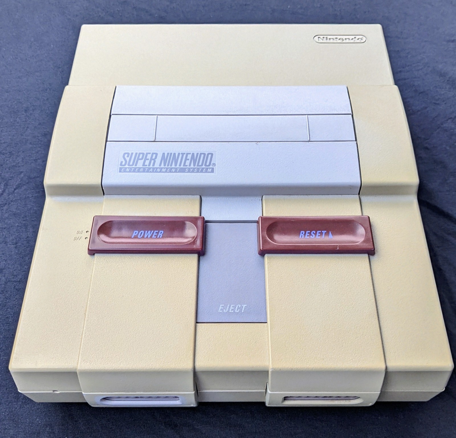 Super Nintendo SNES Console Only ~SNS-001 Tested Works