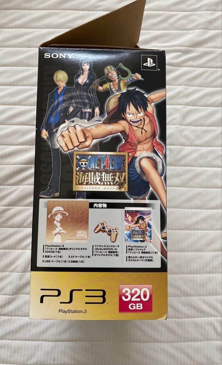 One Piece Kaizoku Musou Gold Edition PS3 Console Limited Model Collector’s Item